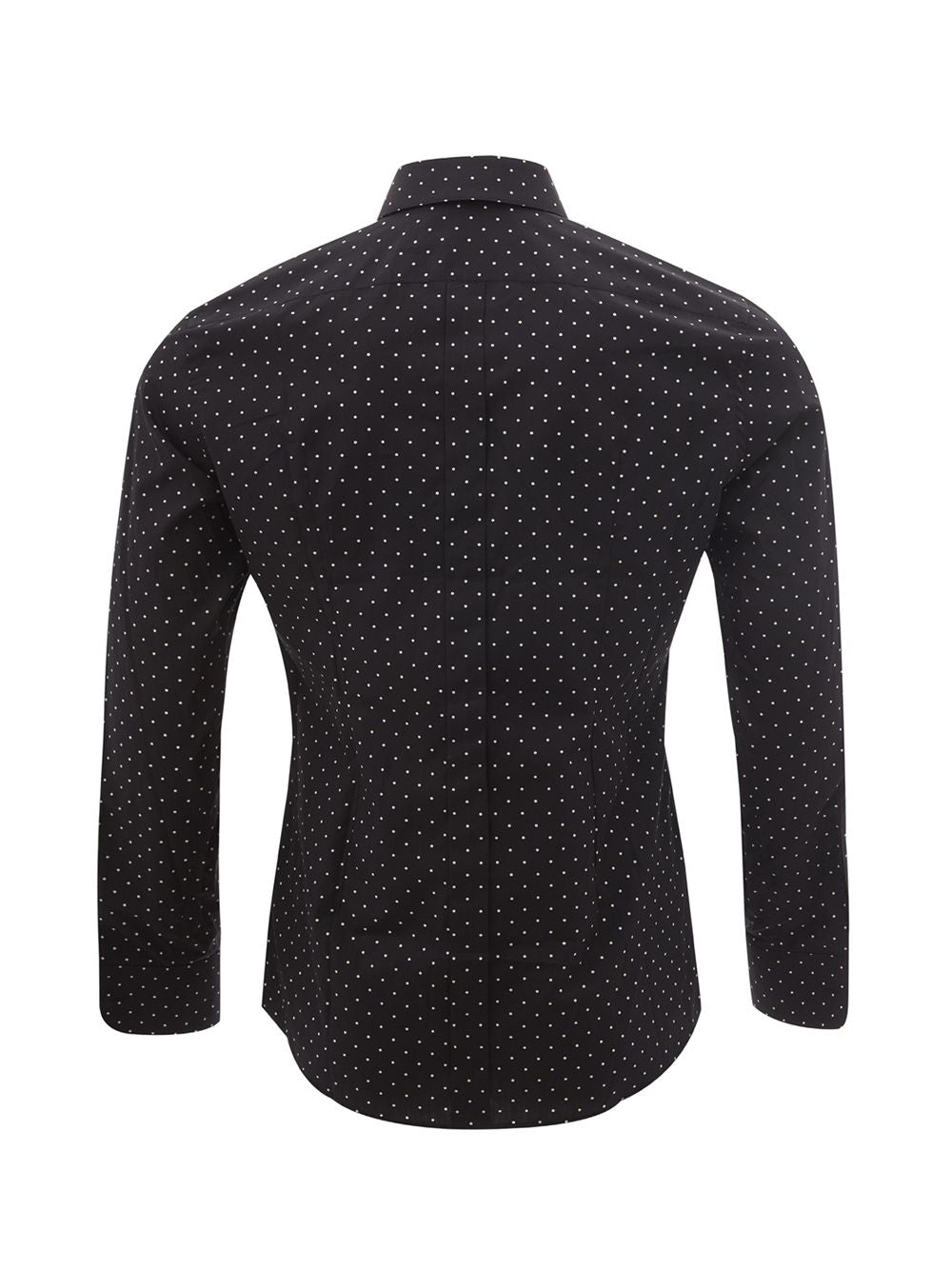 Dolce & Gabbana Polka Dot Cotton Slim Fit Shirt