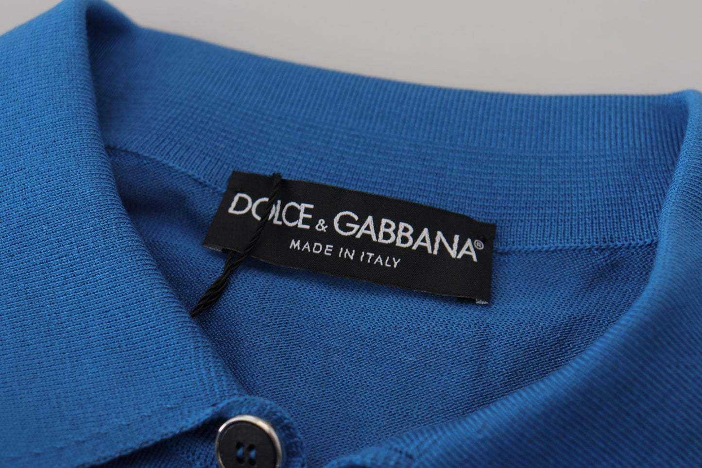 Dolce & Gabbana Elegant Silk Short Sleeve Polo T-Shirt