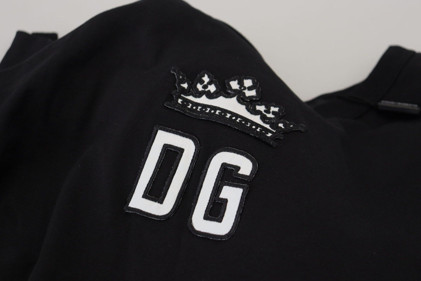 Dolce & Gabbana Elegant Short Sleeve Crown Emblem Tee