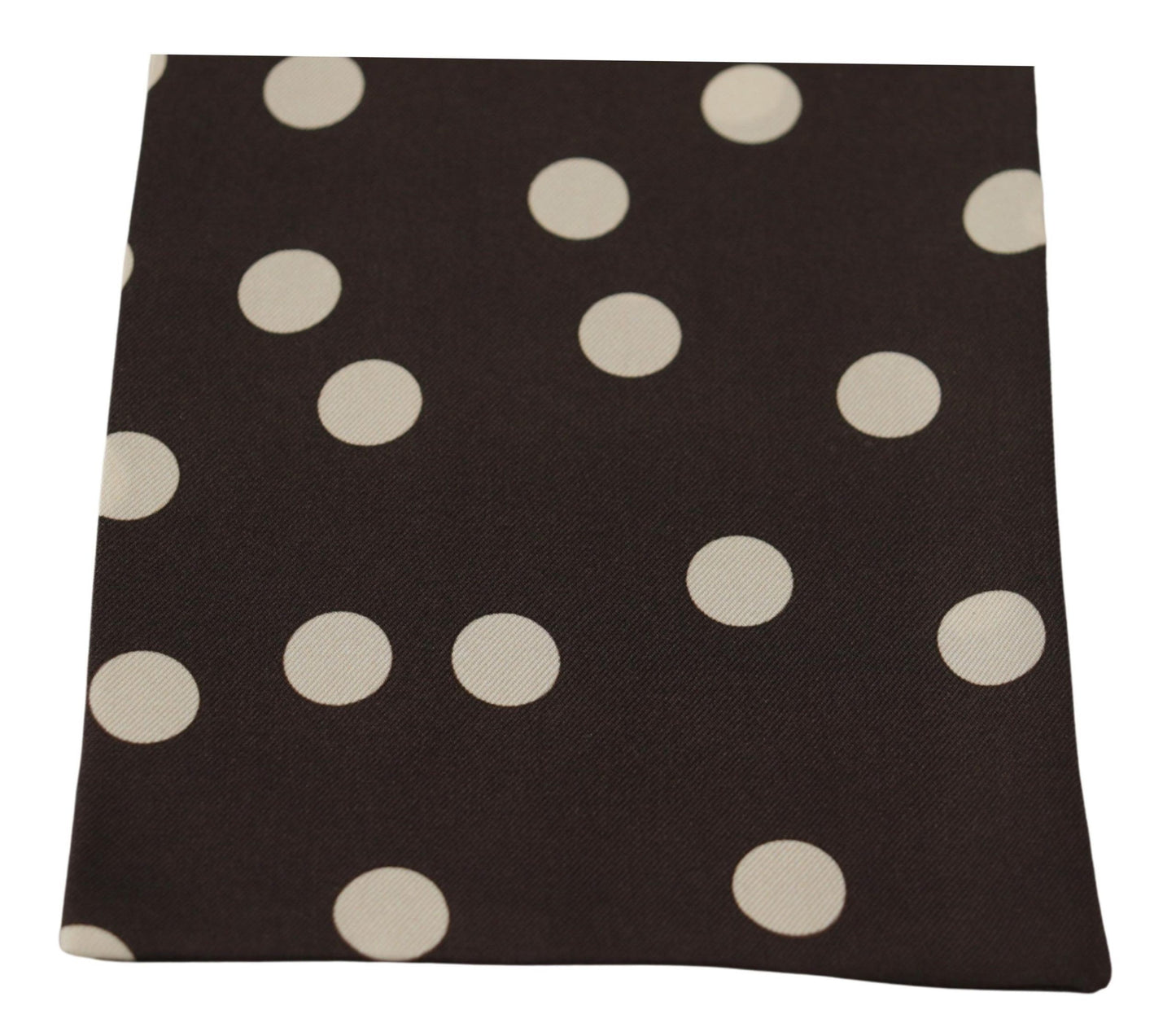 Dolce & Gabbana Elegant Polka Dot Silk Men's Scarf