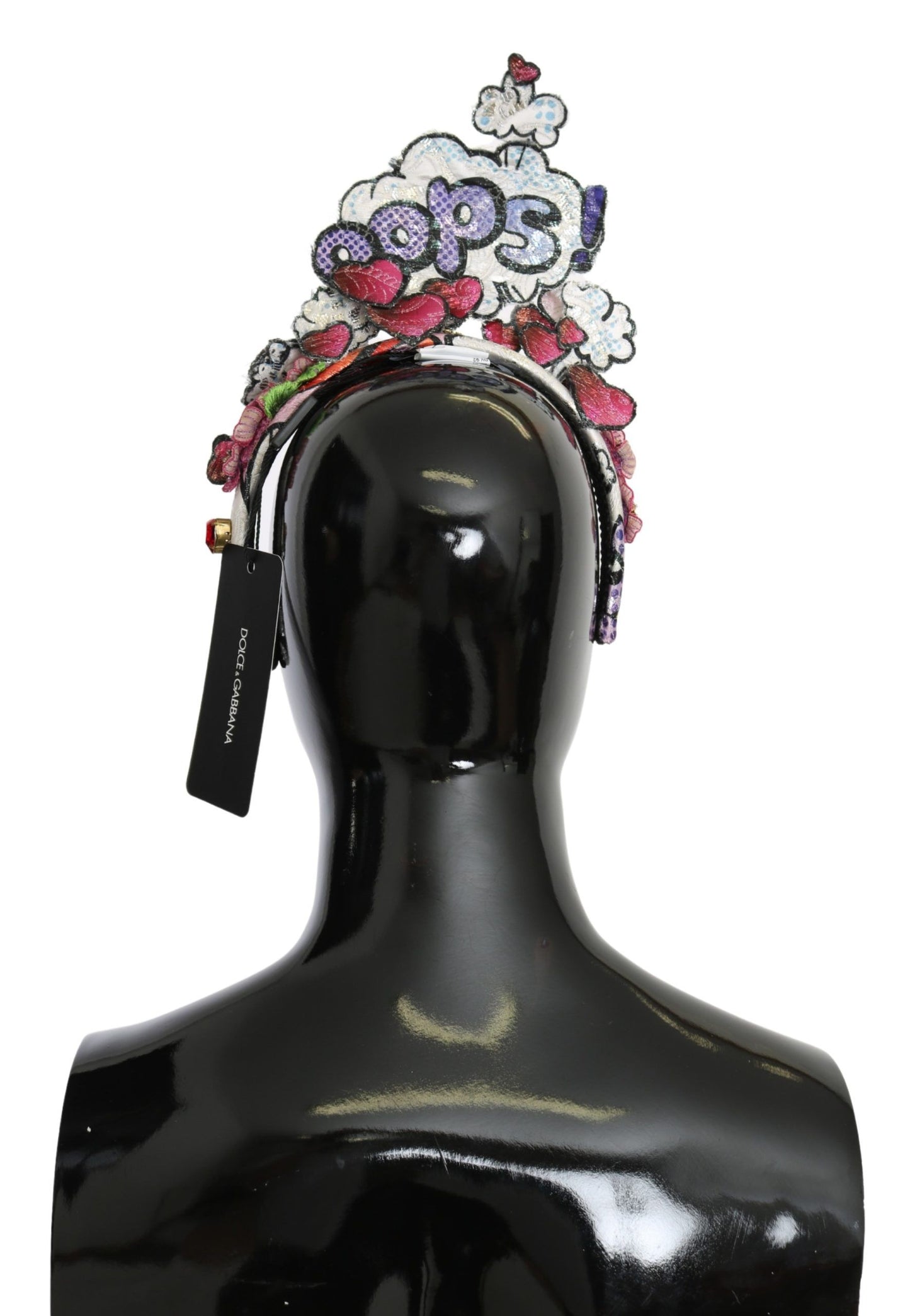 Dolce & Gabbana Elegant Multicolor Floral Headband