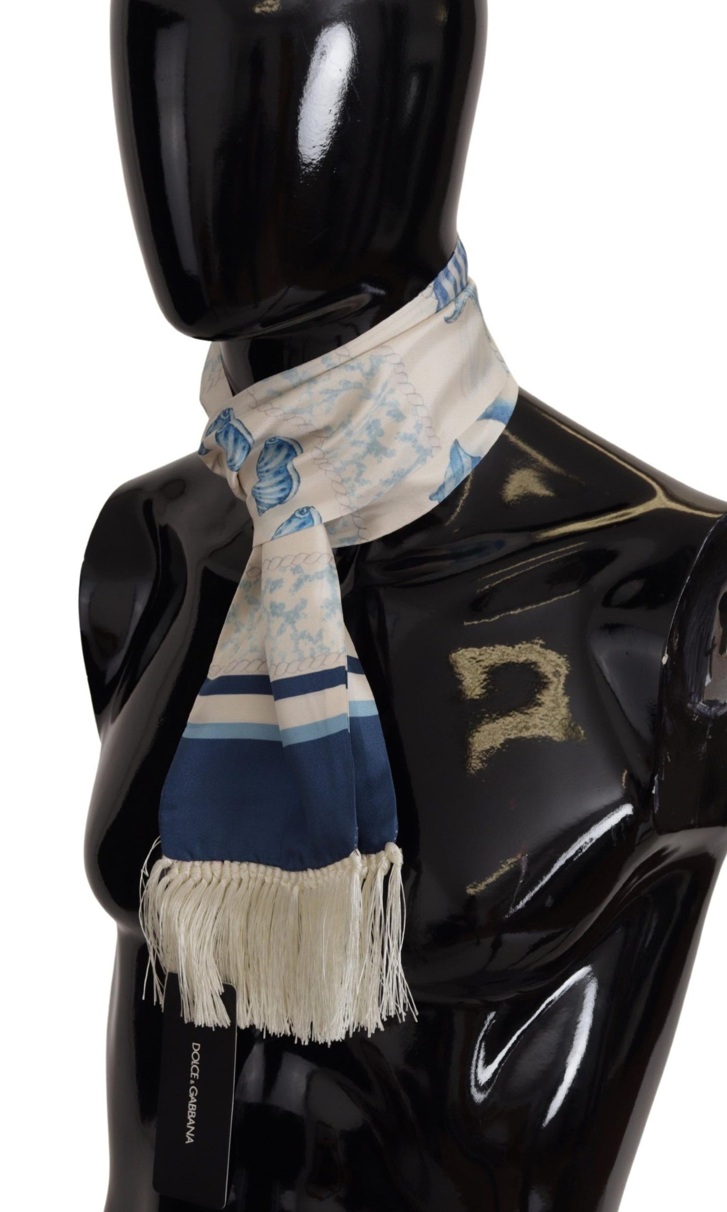 Dolce & Gabbana Elegant Multicolor Silk Men's Scarf