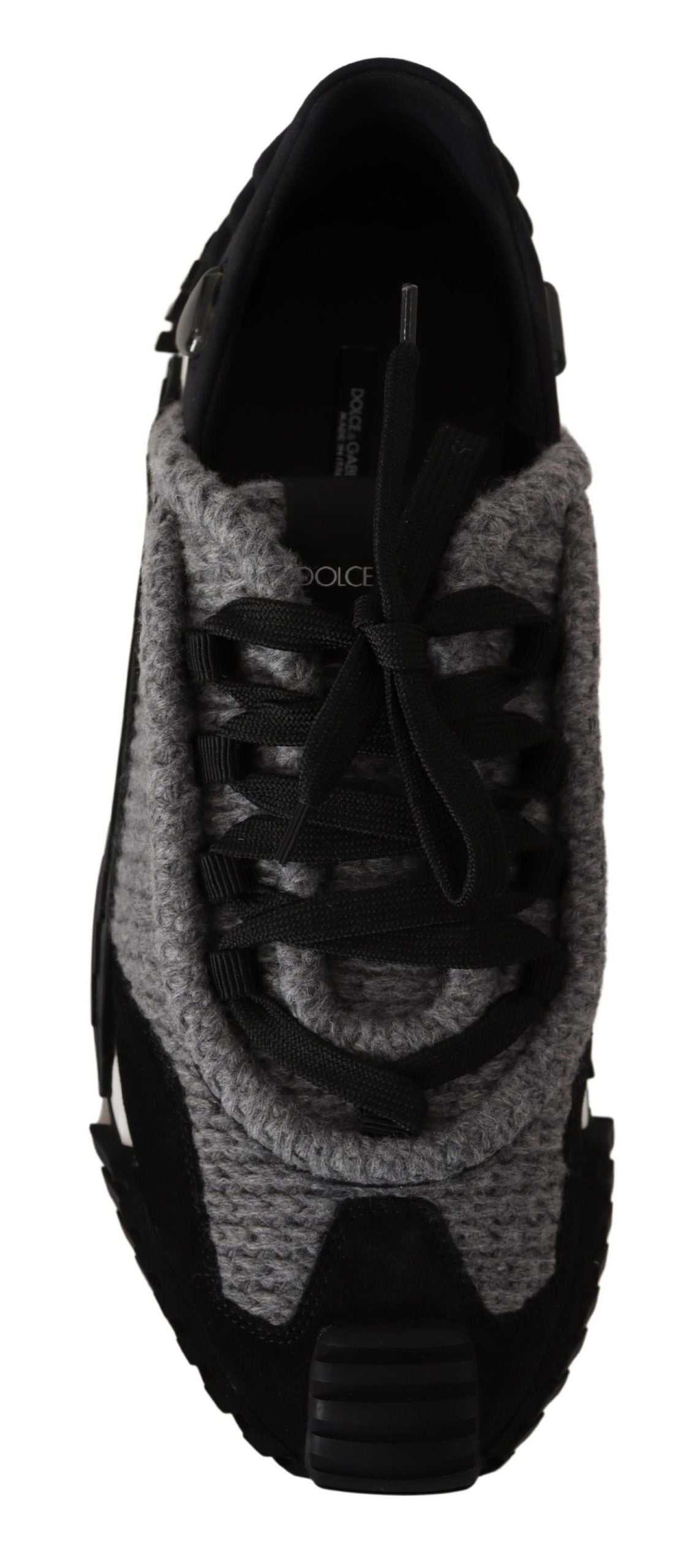 Dolce & Gabbana Elegant Black NS1 Sneakers for the Style-Conscious