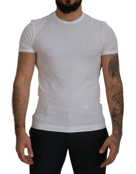 Dolce & Gabbana Elegant Crewneck Cotton Tee