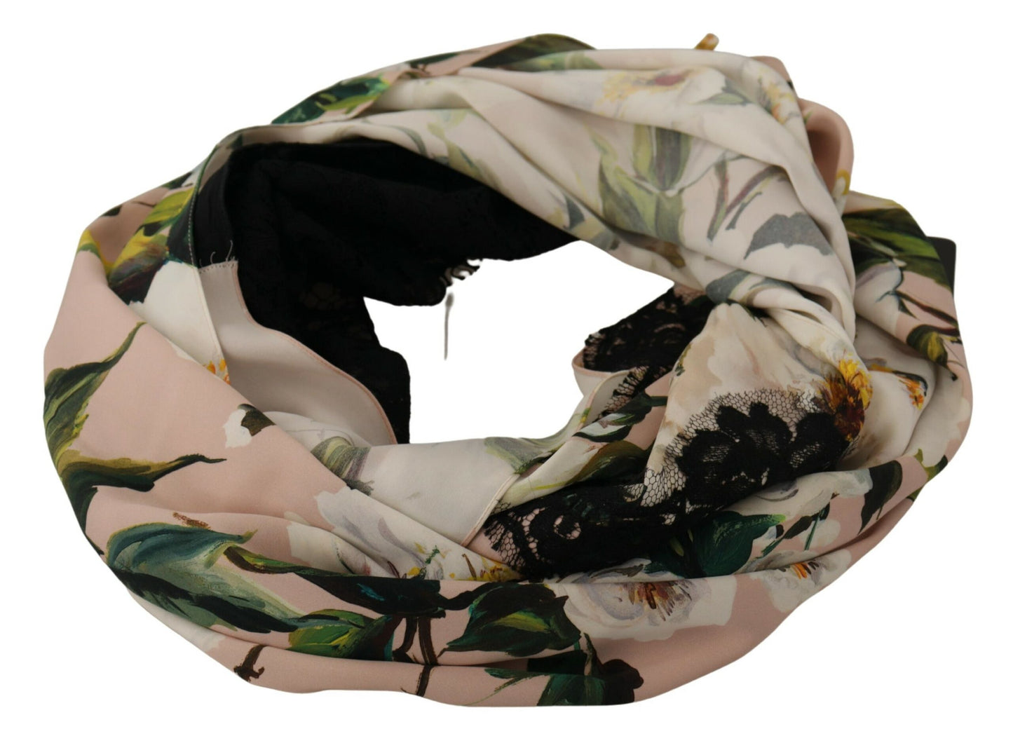 Dolce & Gabbana Exquisite Floral Silk Blend Scarf