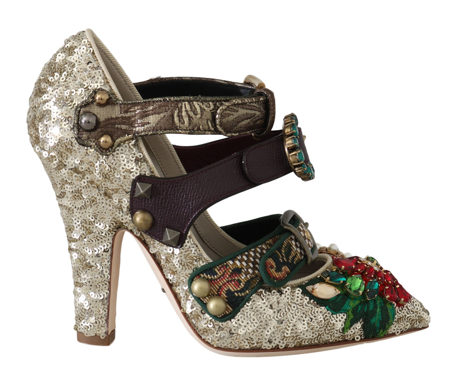 Dolce & Gabbana Elegant Bellucci Alta Moda Mary Janes