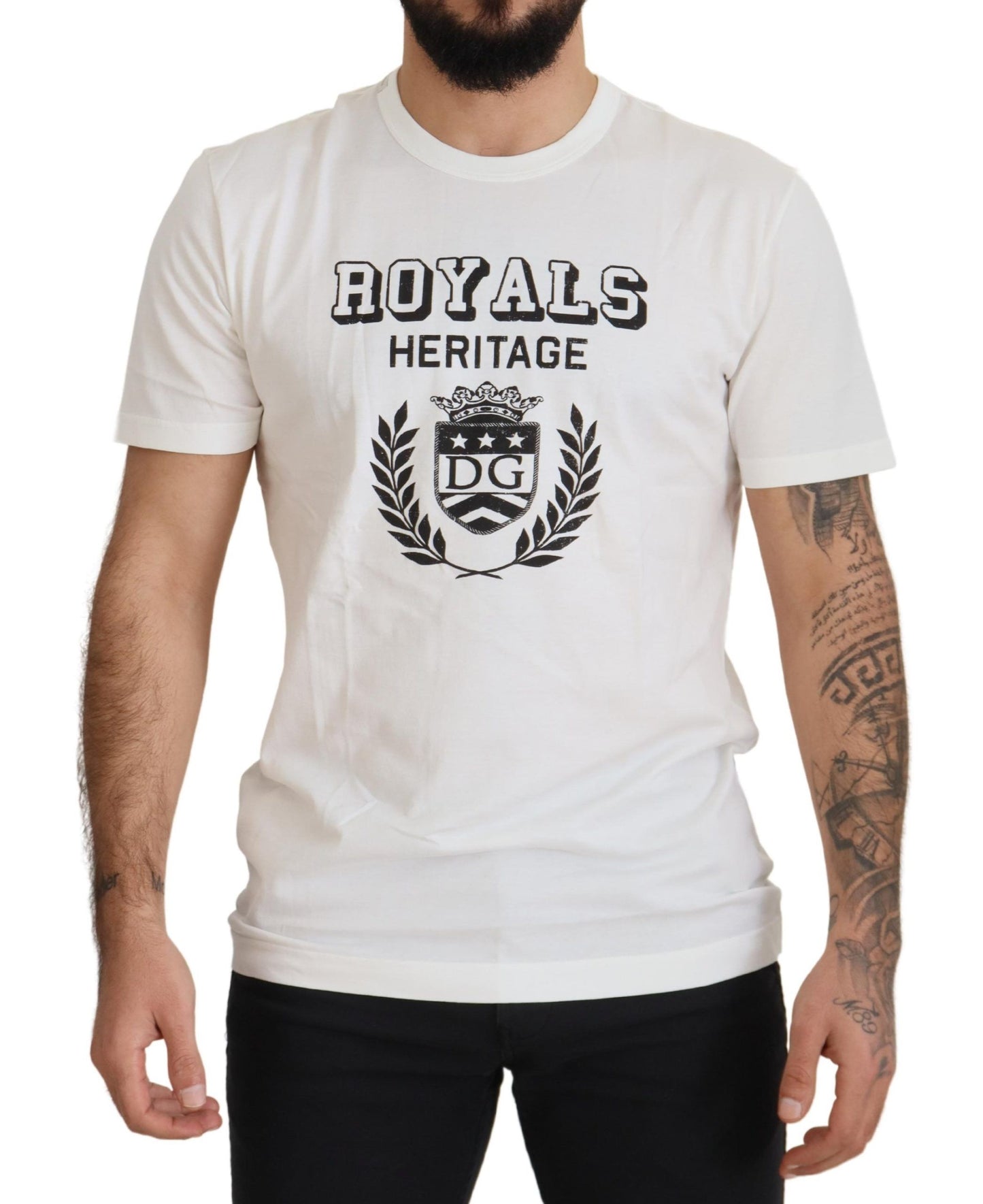 Dolce & Gabbana Royals Heritage Crewneck Tee