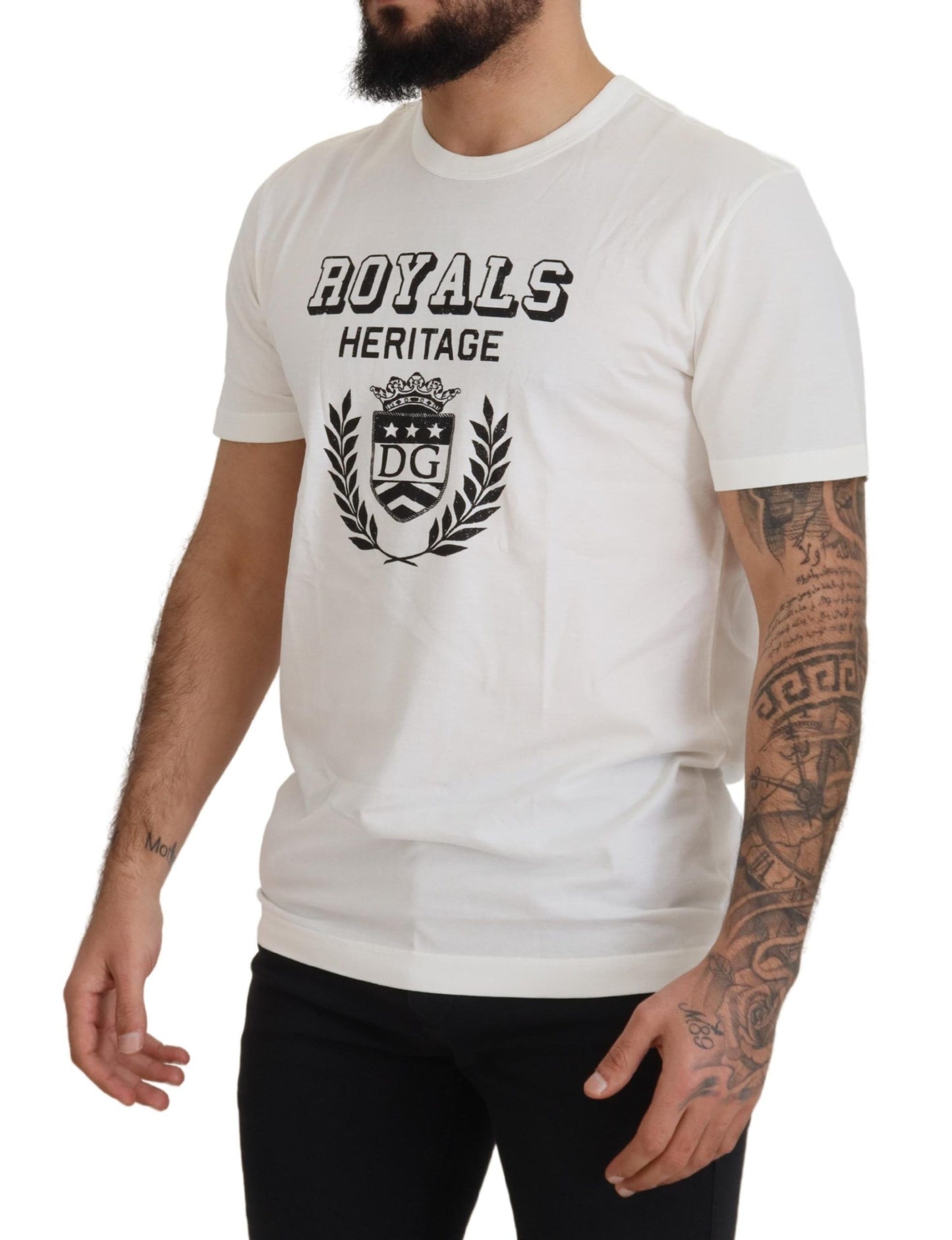 Dolce & Gabbana Royals Heritage Crewneck Tee