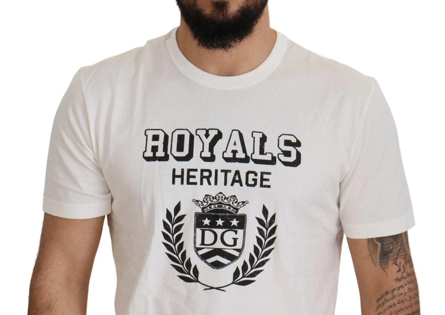 Dolce & Gabbana Royals Heritage Crewneck Tee