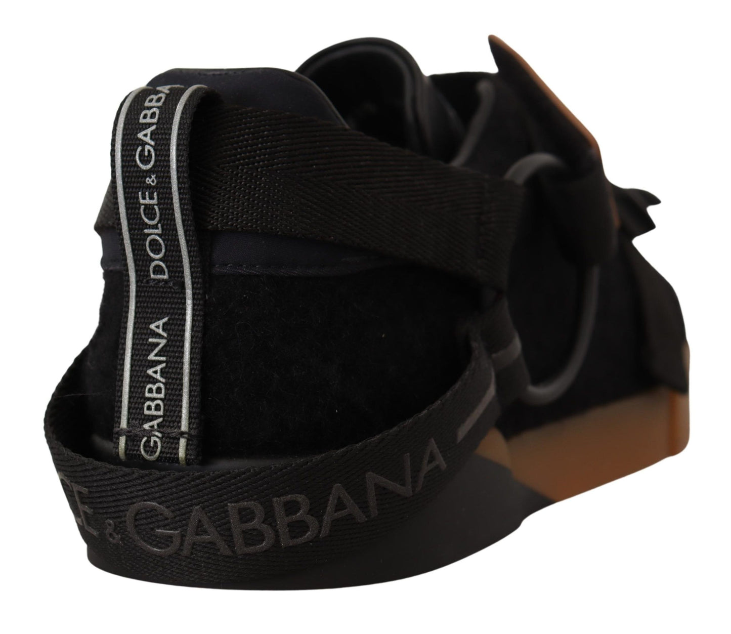 Dolce & Gabbana Elegant Low Top Casual Sneakers in Black