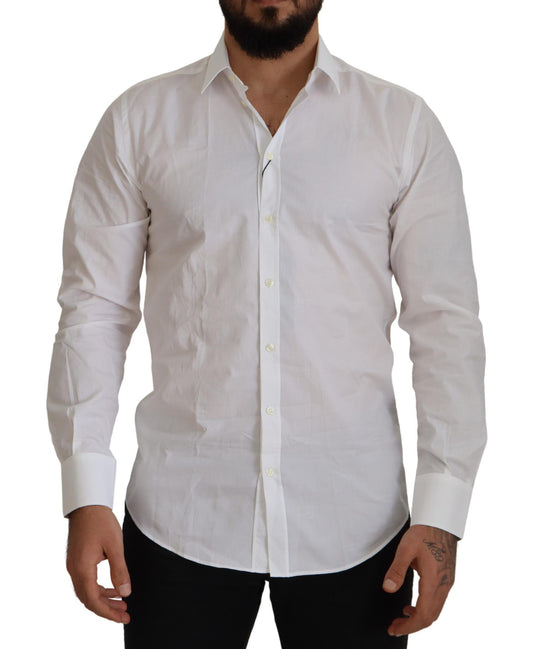 Dolce & Gabbana Chic Slim Fit Martini Dress Shirt