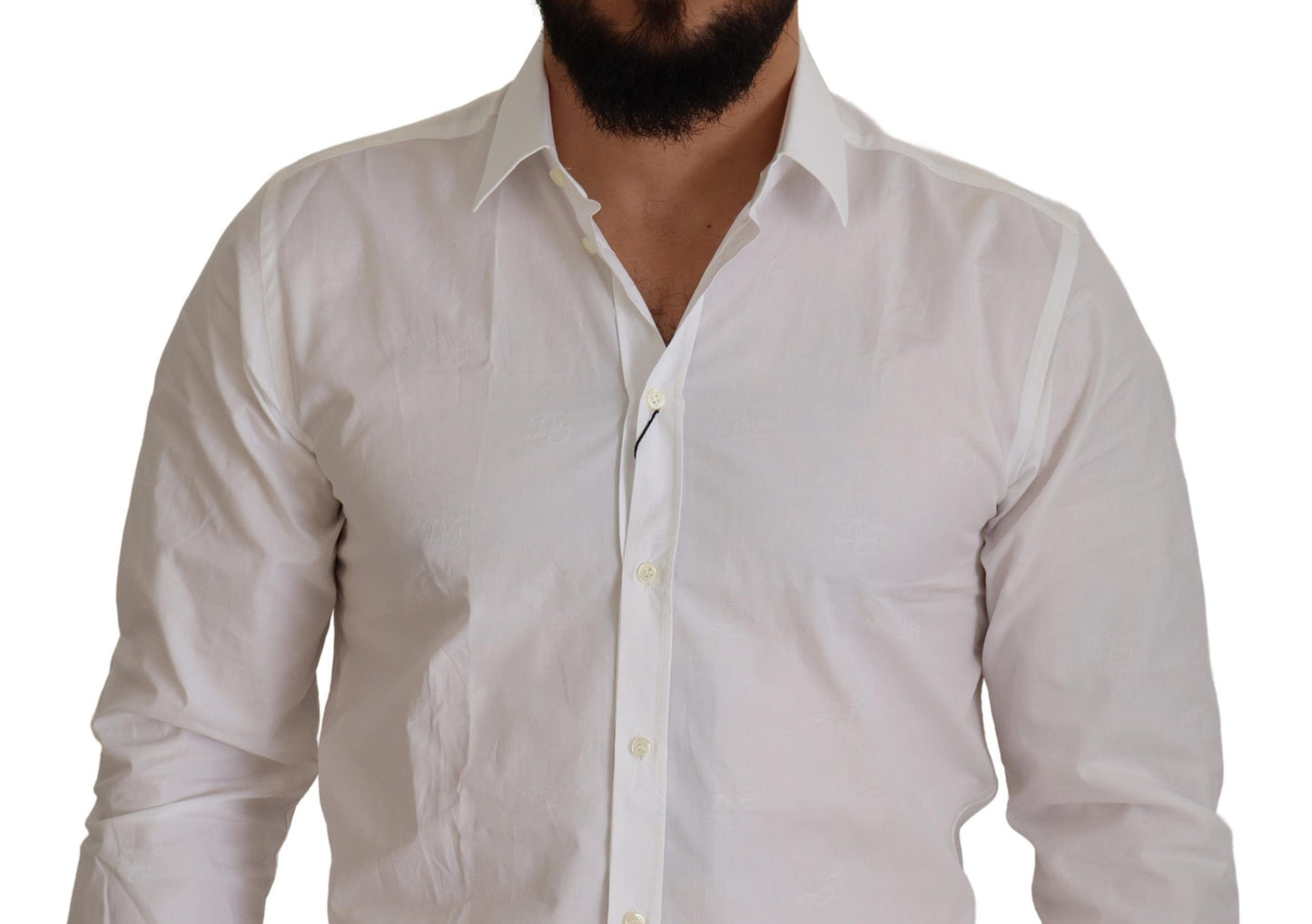 Dolce & Gabbana Chic Slim Fit Martini Dress Shirt