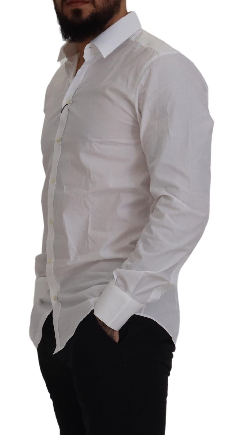 Dolce & Gabbana Chic Slim Fit Martini Dress Shirt