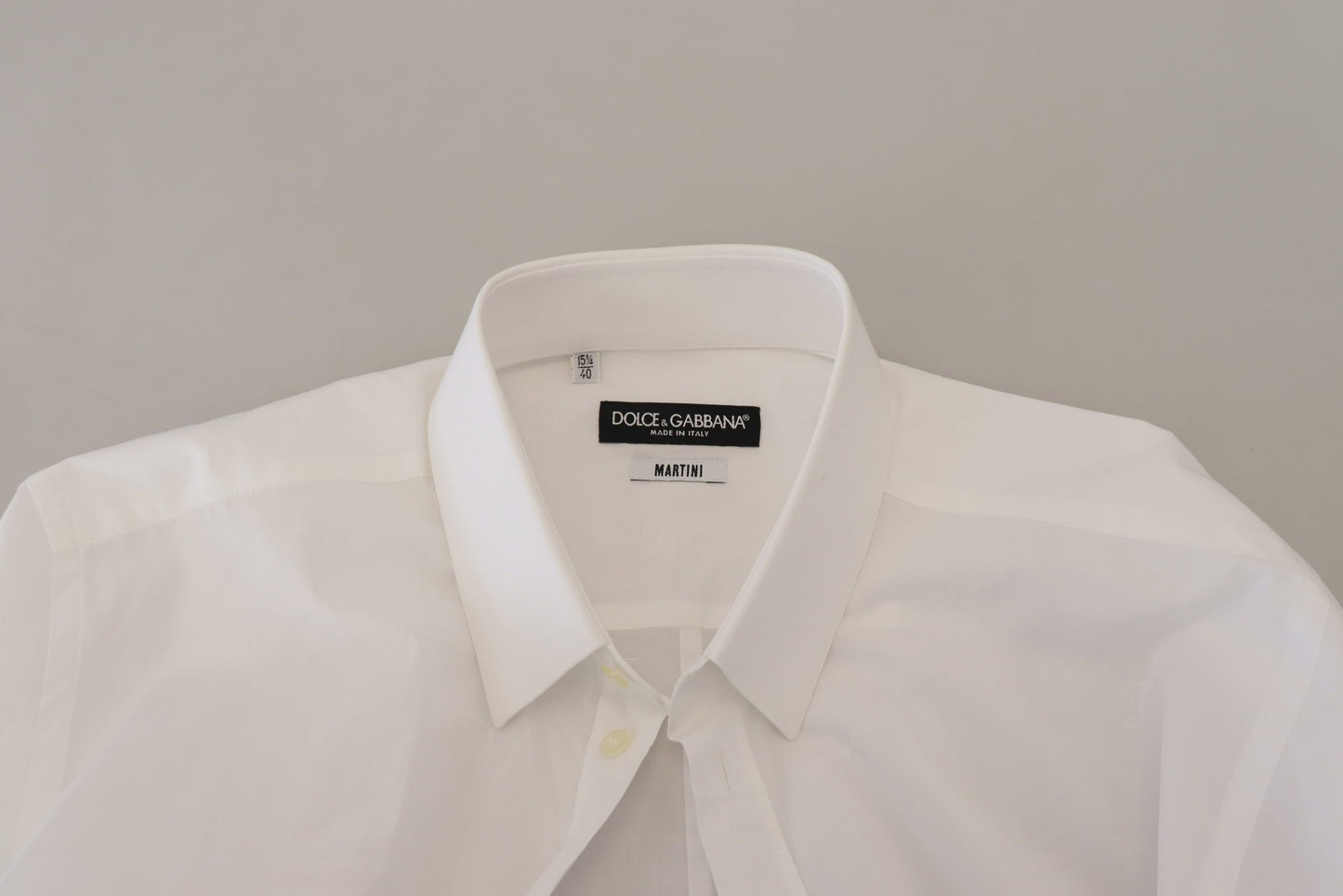 Dolce & Gabbana Chic Slim Fit Martini Dress Shirt