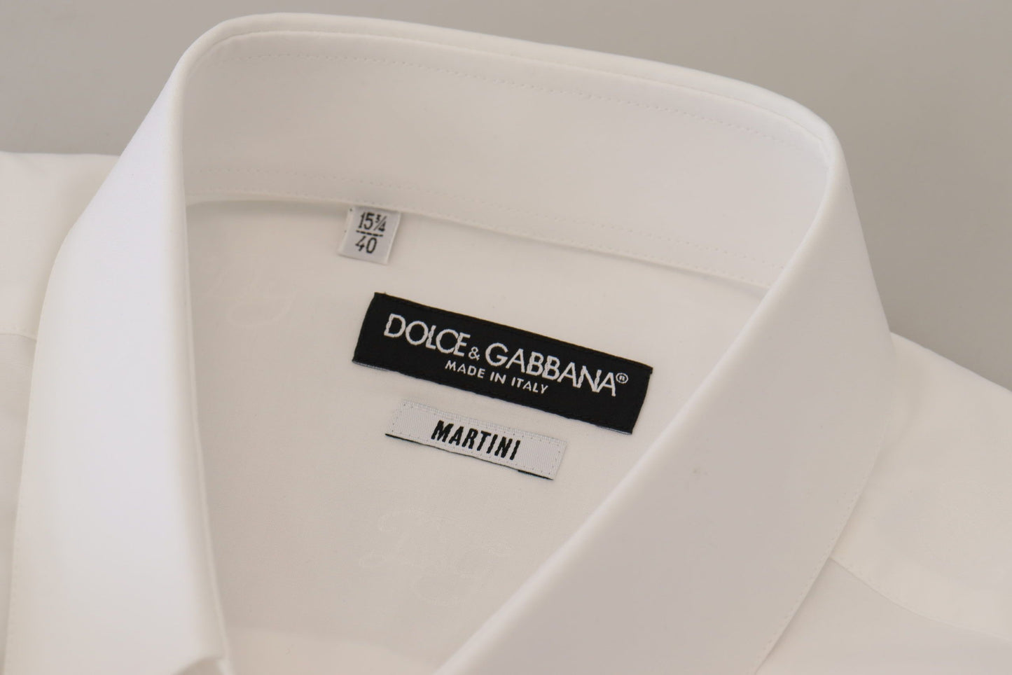 Dolce & Gabbana Chic Slim Fit Martini Dress Shirt