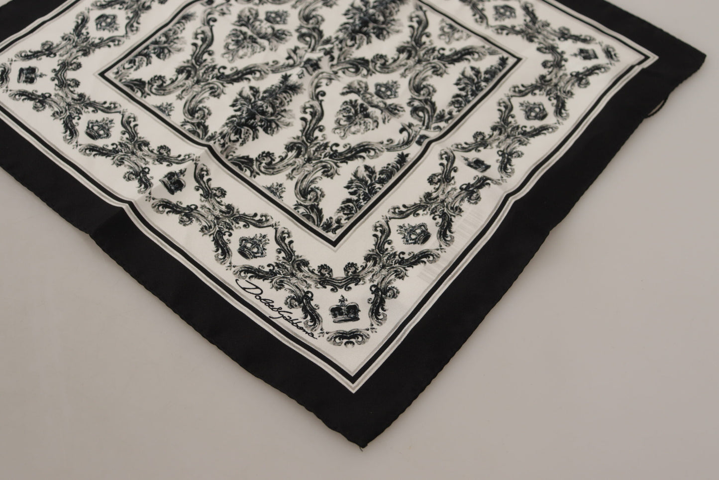 Dolce & Gabbana Elegant Silk Men's Square Scarf