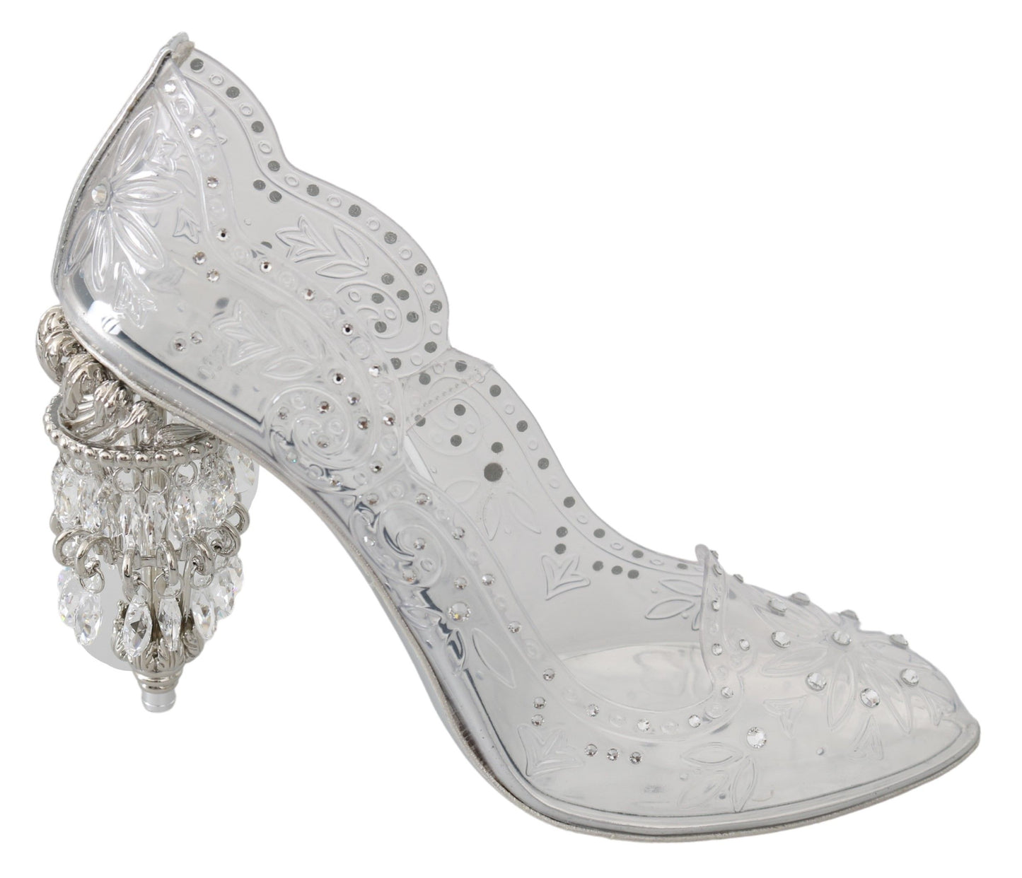 Dolce & Gabbana Cinderella Crystal-Embellished Pumps