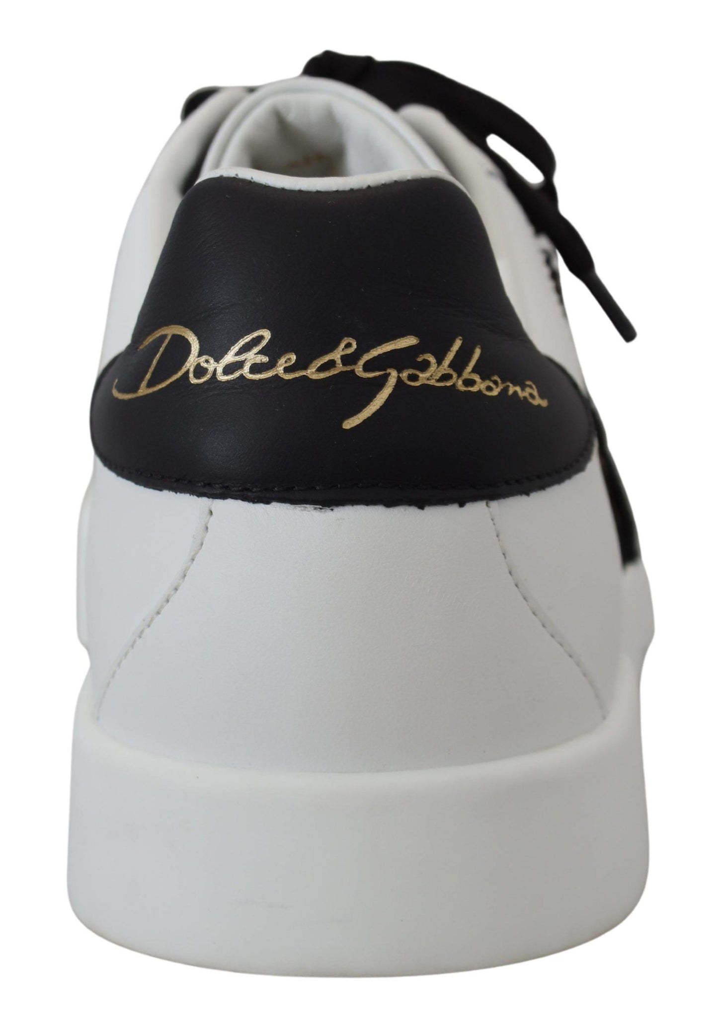 Dolce & Gabbana Elegant Two-Tone Leather Sneakers