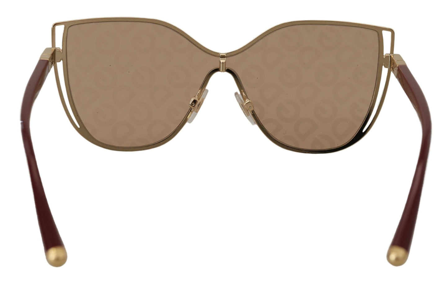 Dolce & Gabbana Elegant Gold-Toned UV Protective Sunglasses