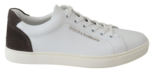 Dolce & Gabbana Elegant Low Top Leather Sneakers