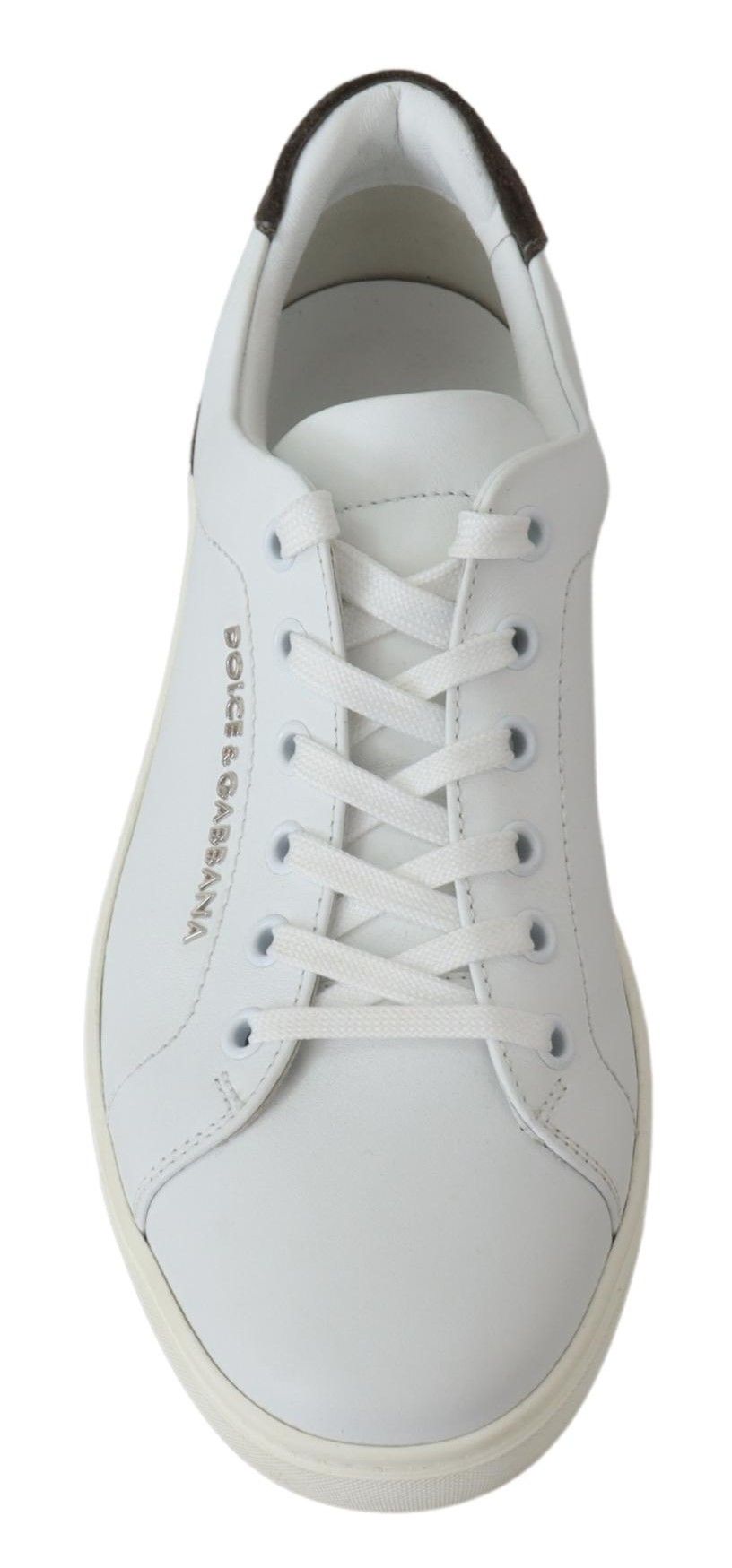 Dolce & Gabbana Elegant Low Top Leather Sneakers