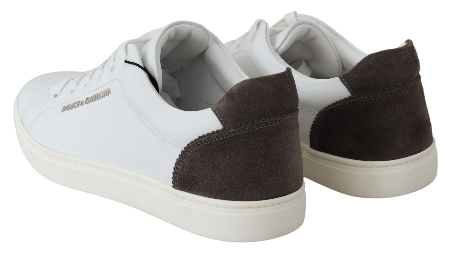 Dolce & Gabbana Elegant Low Top Leather Sneakers