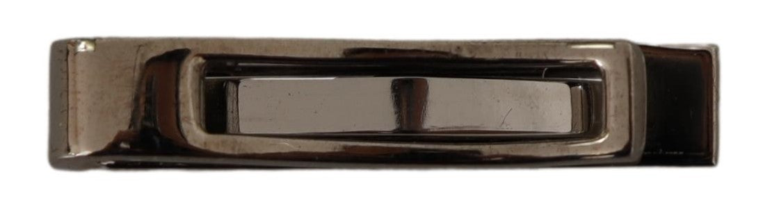 Dolce & Gabbana Elegant Silver Tone Brass Tie Clip