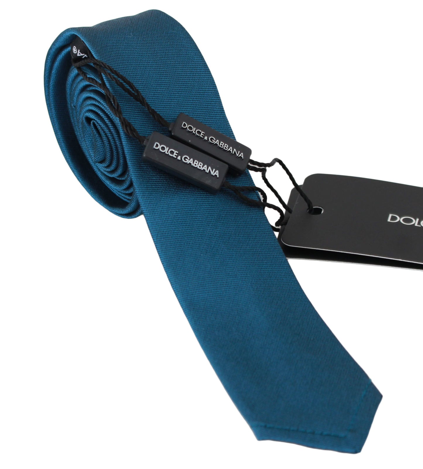 Dolce & Gabbana Elegant Silk Blue Neck Tie