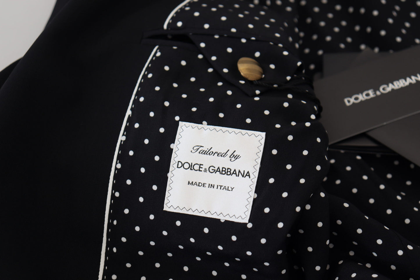 Dolce & Gabbana Elegant Black Wool Formal Blazer