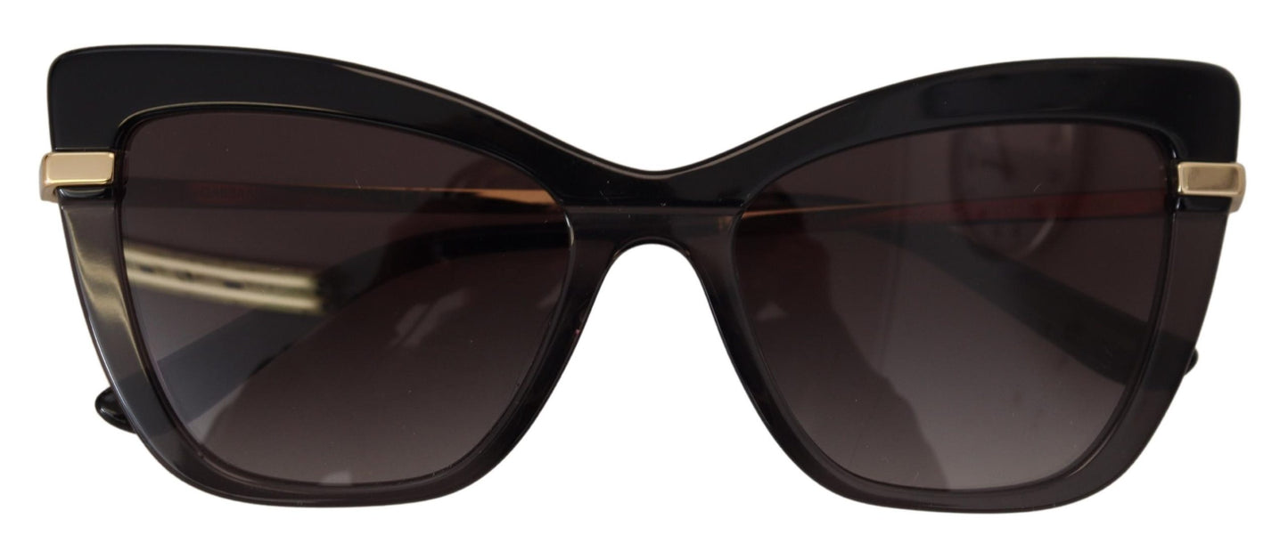 Dolce & Gabbana Elegant Black Acetate Sunglasses for Women