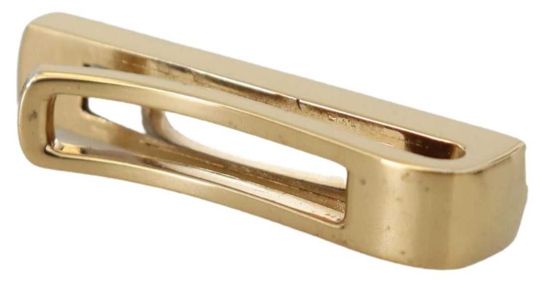 Dolce & Gabbana Elegant Gold Brass Tie Clip for Men