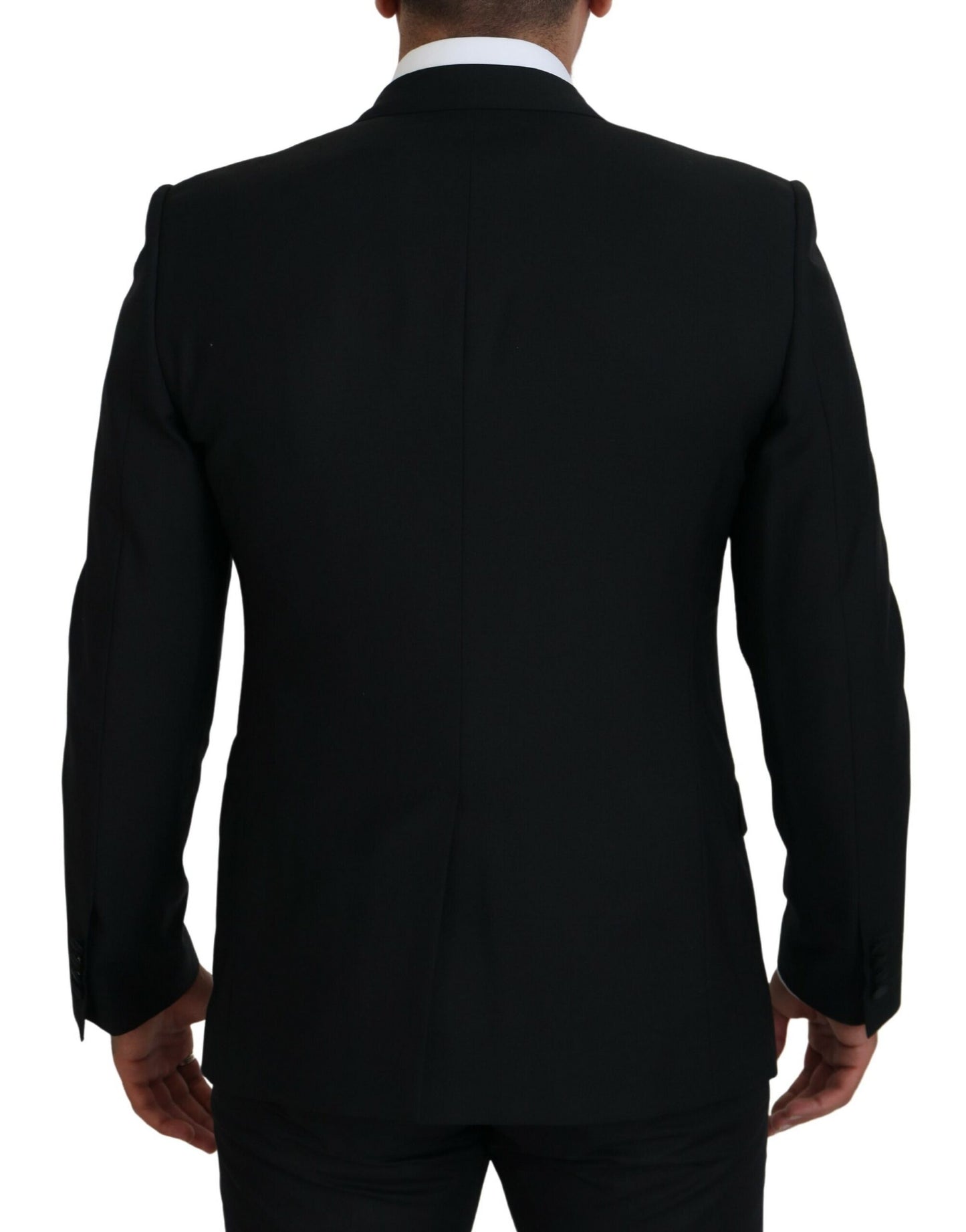 Dolce & Gabbana Elegant Slim Fit Two-Piece Blazer and Vest