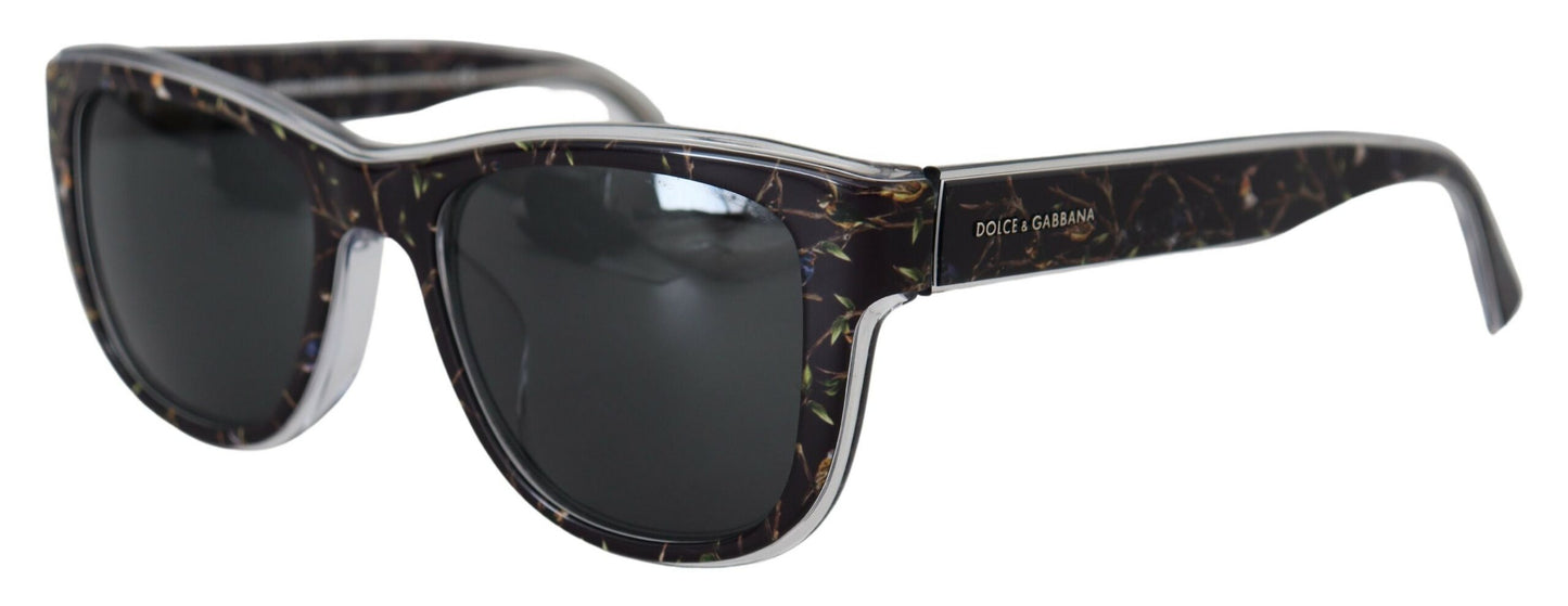 Dolce & Gabbana Chic Black Acetate Women's Sunglasses