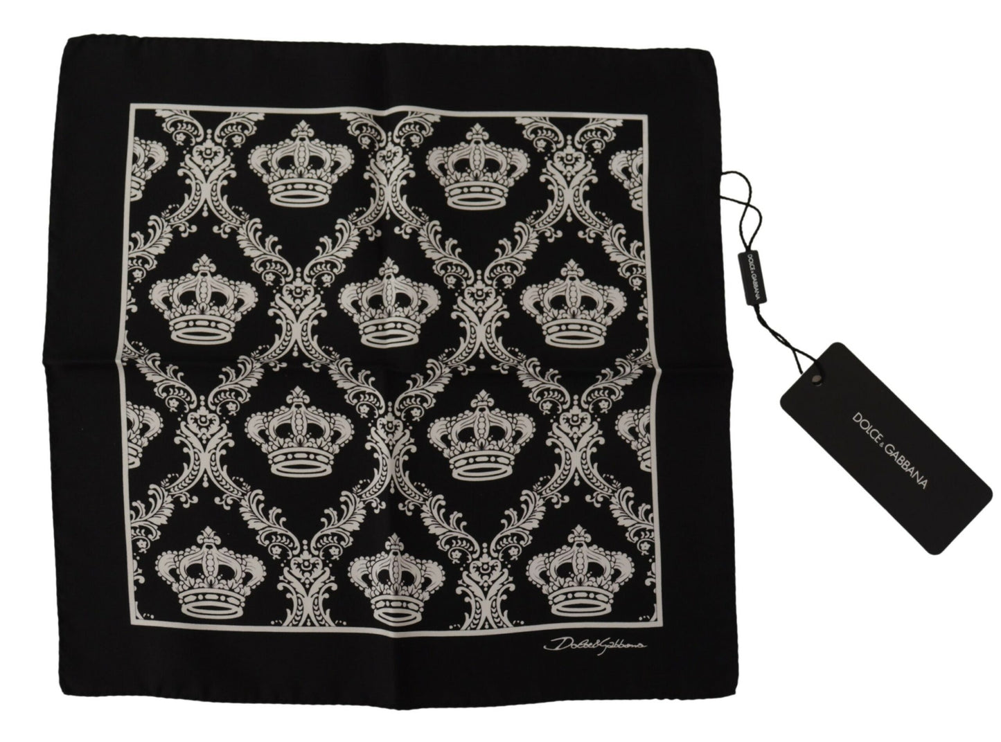 Dolce & Gabbana Elegant Silk Square Men's Scarf