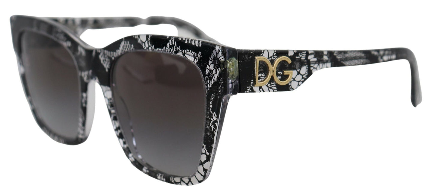 Dolce & Gabbana Chic Black Acetate Women's Sunglasses