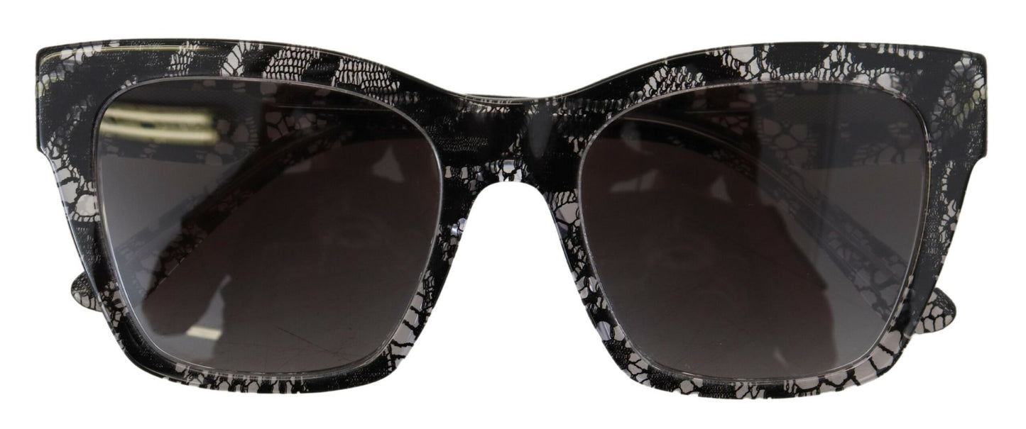 Dolce & Gabbana Chic Black Acetate Women's Sunglasses