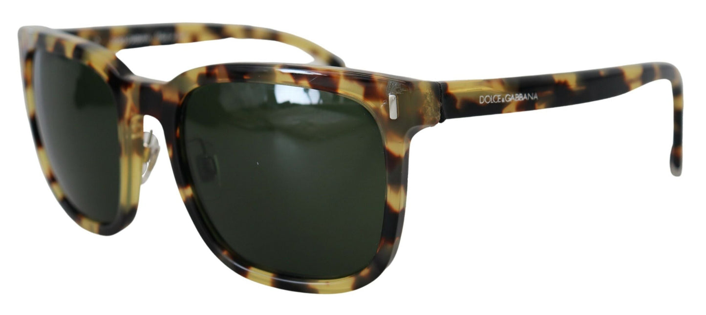 Dolce & Gabbana Elegant Havana Wayfarer Sunglasses