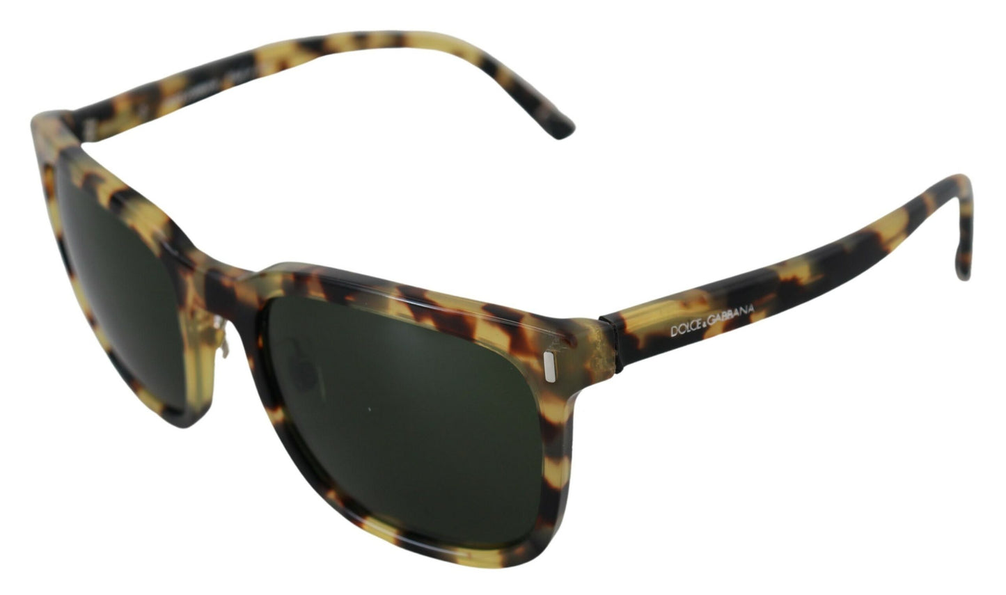 Dolce & Gabbana Elegant Havana Wayfarer Sunglasses