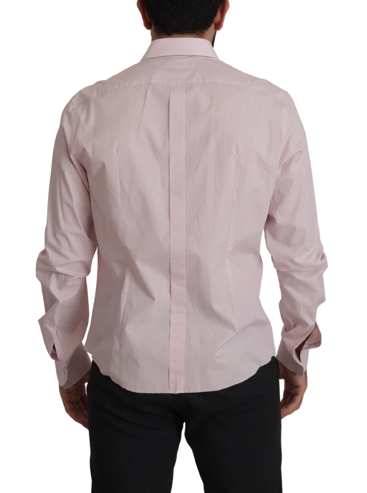 Dolce & Gabbana Elegant Slim Fit Cotton Dress Shirt