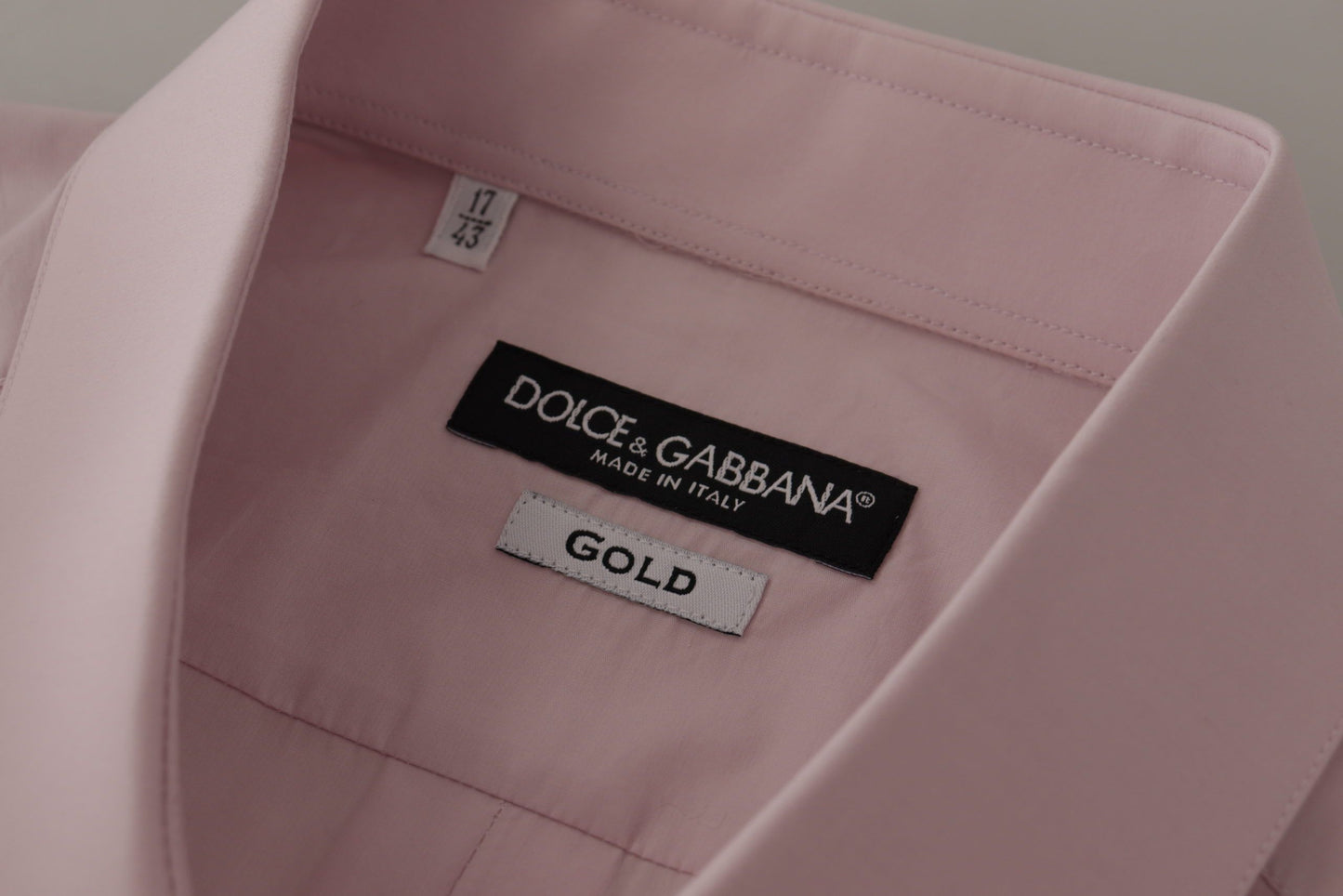 Dolce & Gabbana Elegant Slim Fit Cotton Dress Shirt