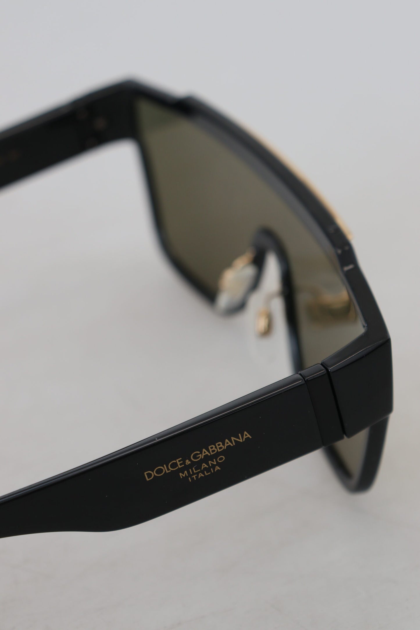 Dolce & Gabbana Chic Yellow Acetate Sunglasses for Women