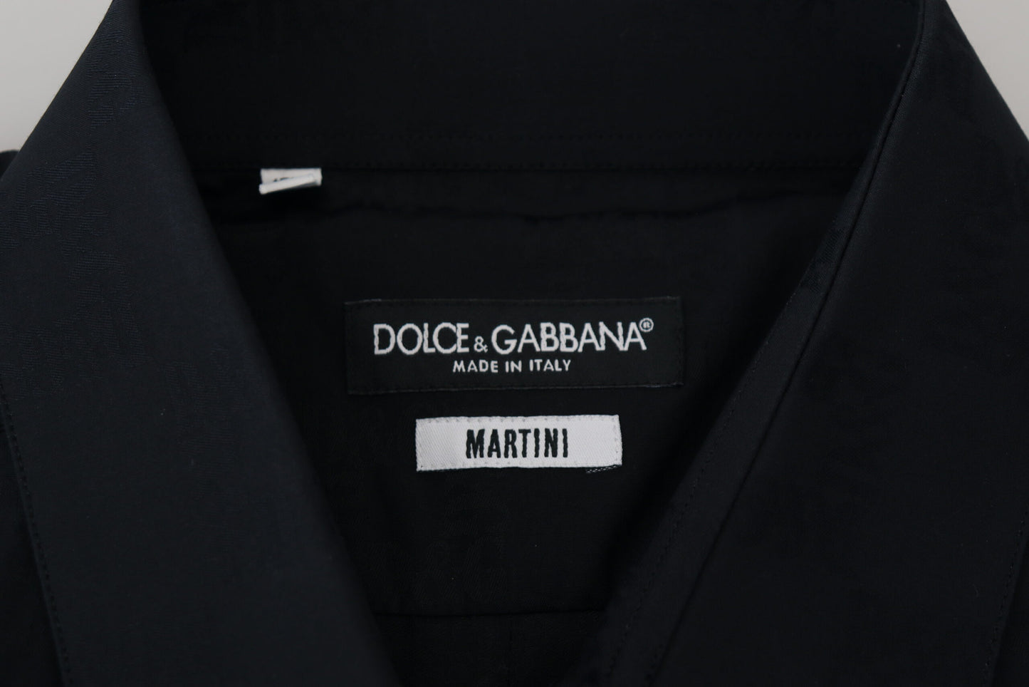 Dolce & Gabbana Elegant Slim Fit Martini Dress Shirt