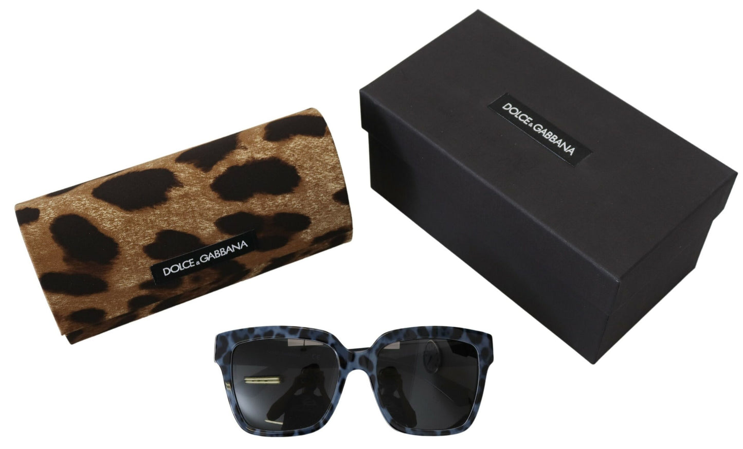 Dolce & Gabbana Chic Leopard Acetate Sunglasses