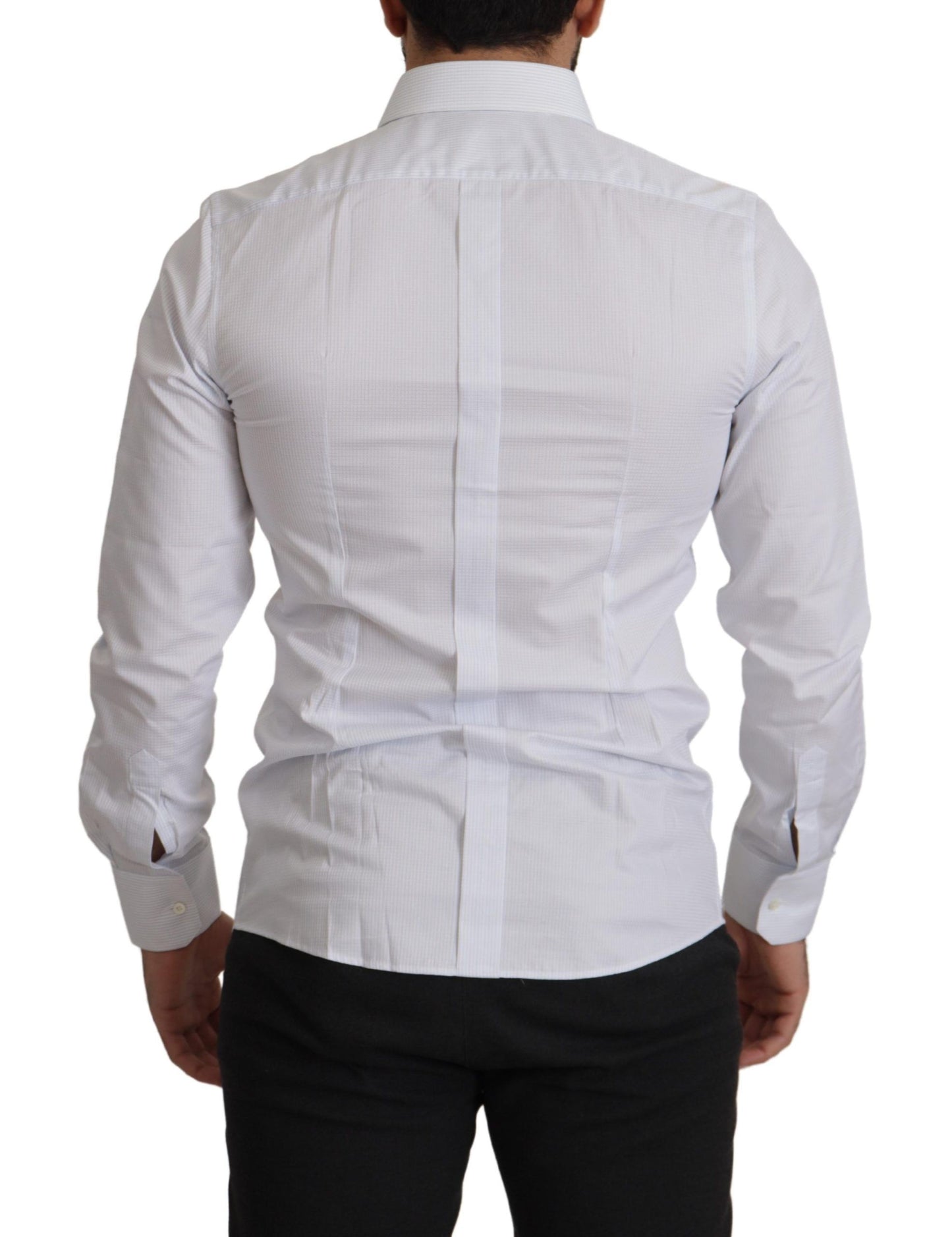 Dolce & Gabbana Elegant Slim Fit Cotton Dress Shirt