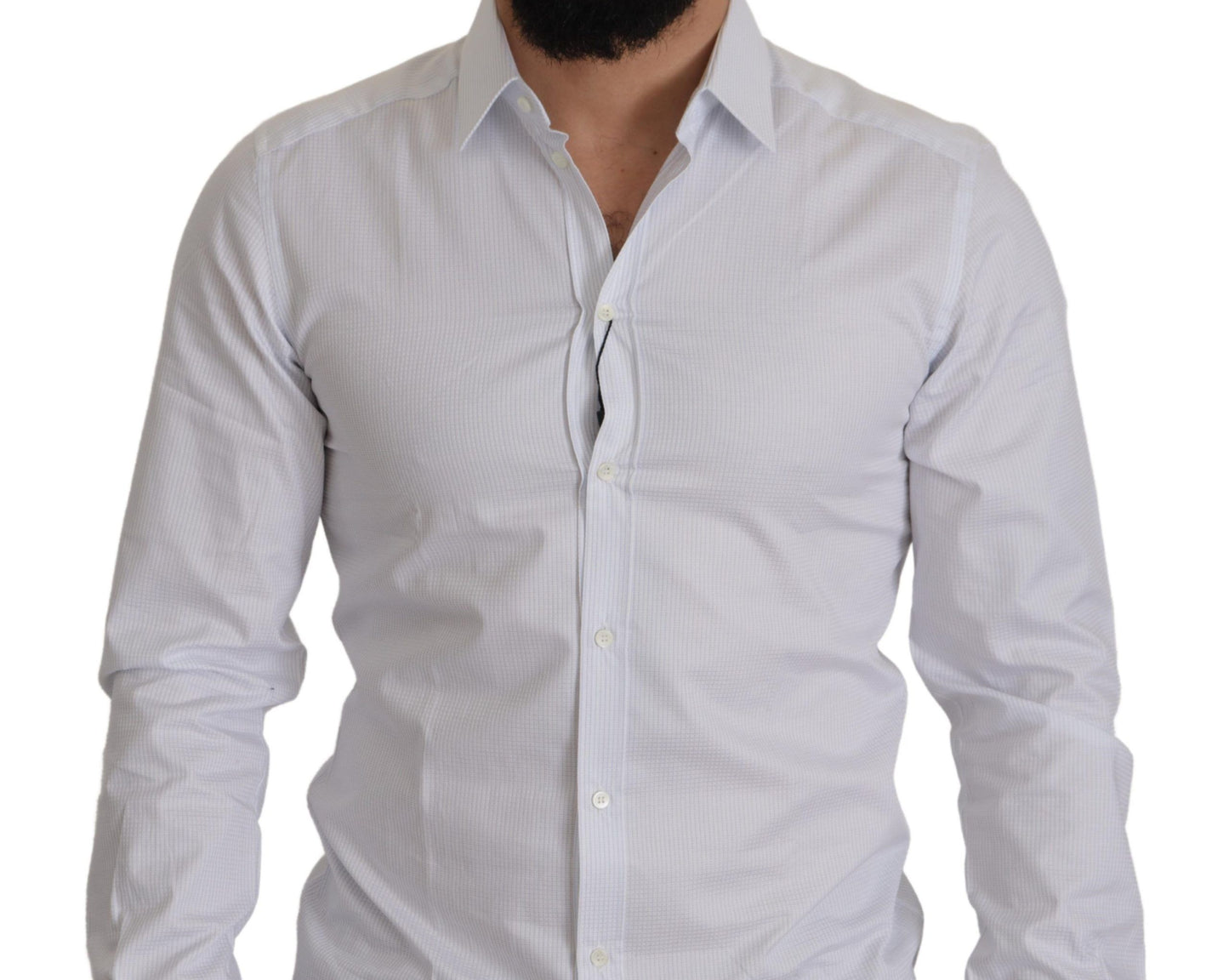 Dolce & Gabbana Elegant Slim Fit Cotton Dress Shirt