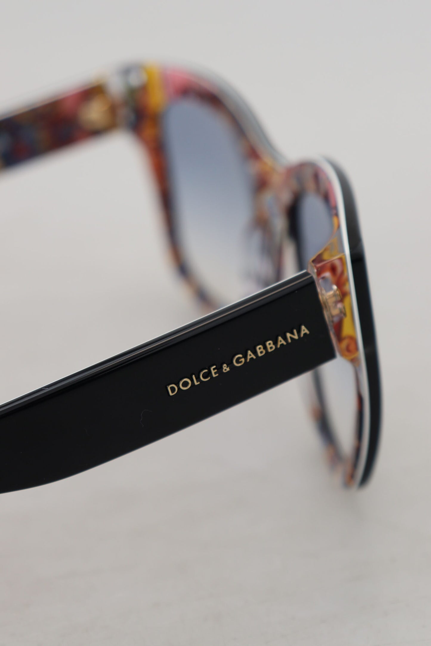 Dolce & Gabbana Sicilian Carretto Cat-Eye Sunglasses