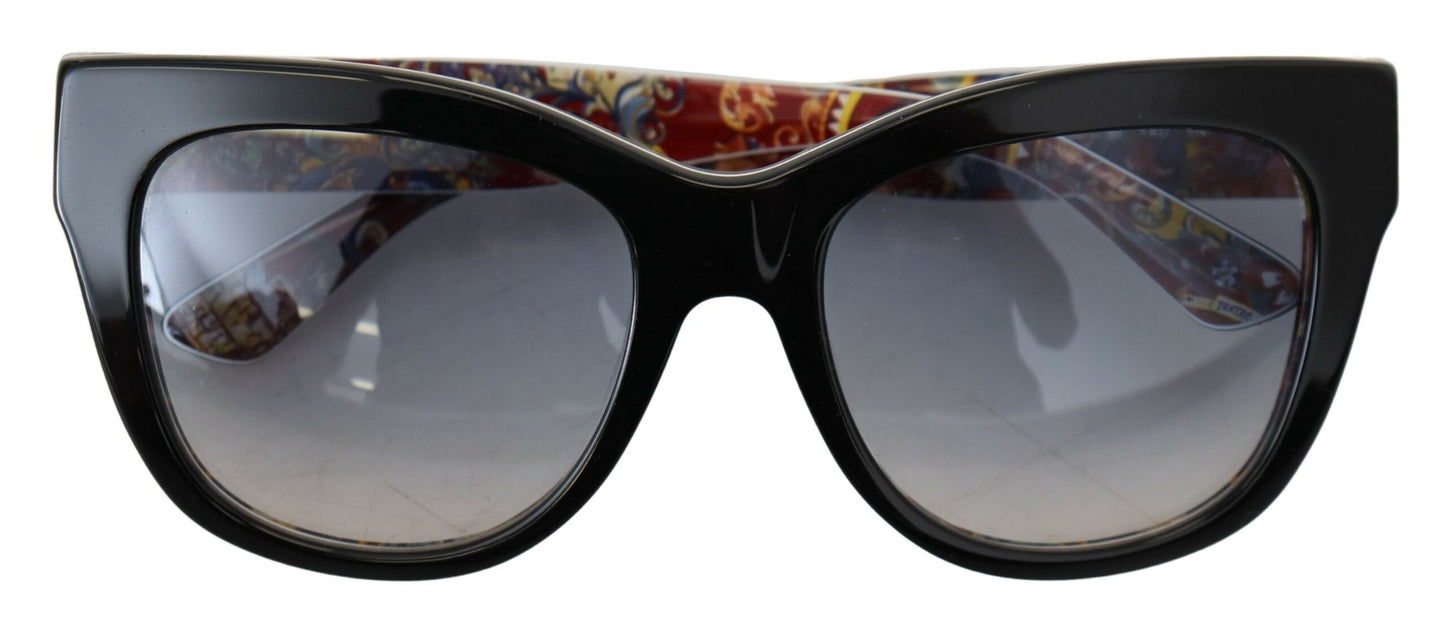 Dolce & Gabbana Sicilian Carretto Cat-Eye Sunglasses