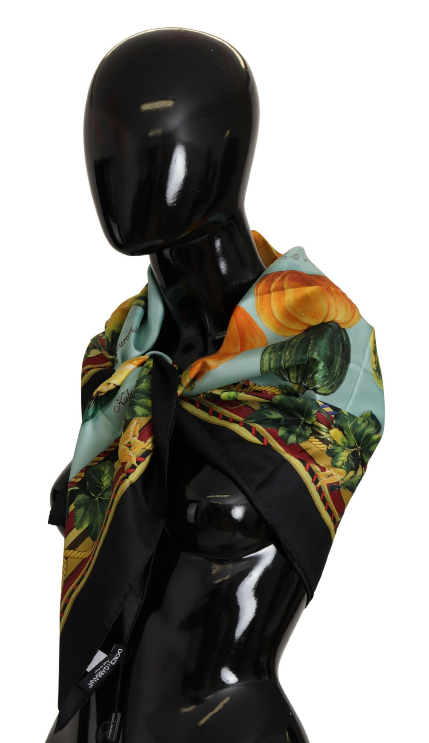 Dolce & Gabbana Exquisite Silk Foulard with Vibrant Print