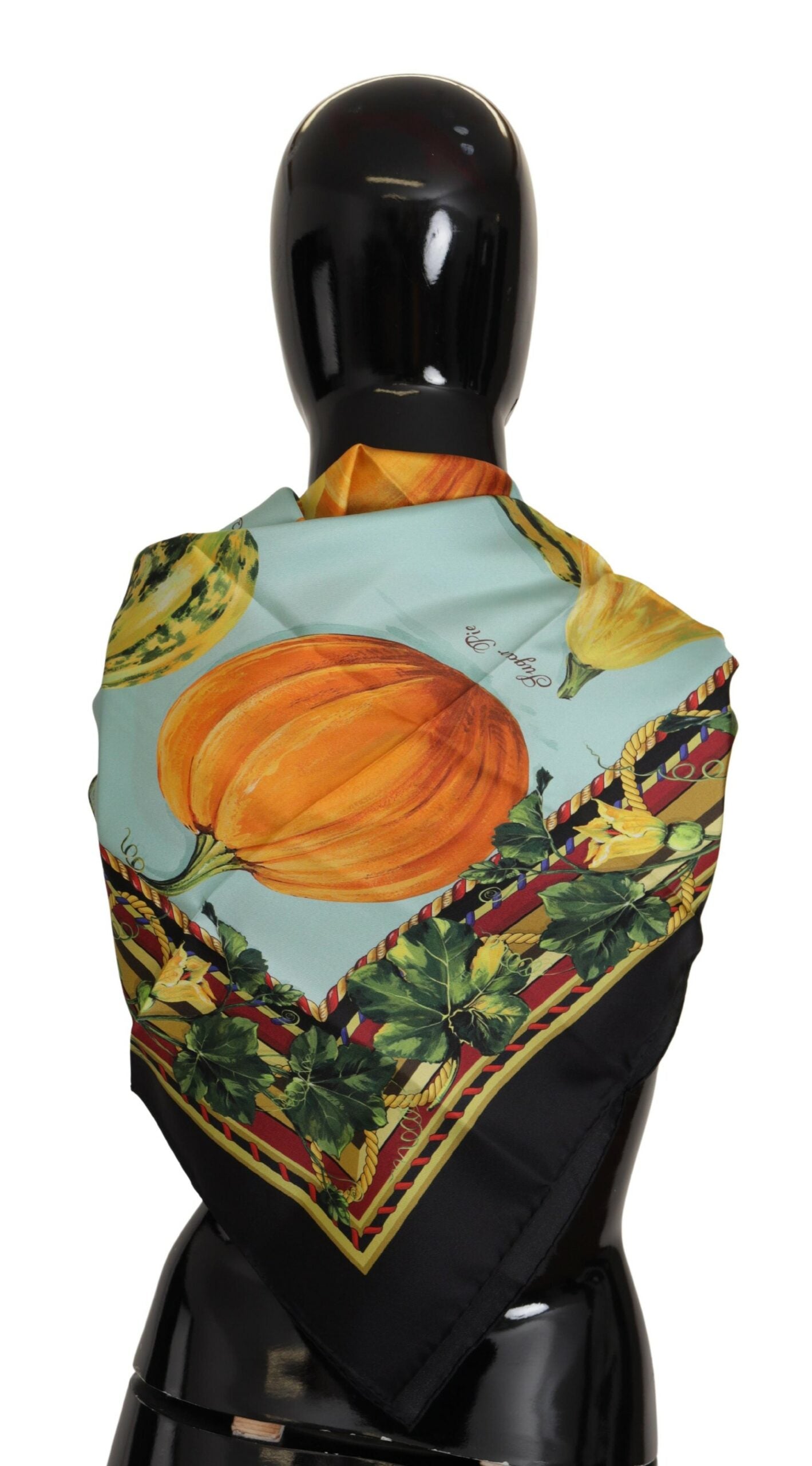 Dolce & Gabbana Exquisite Silk Foulard with Vibrant Print