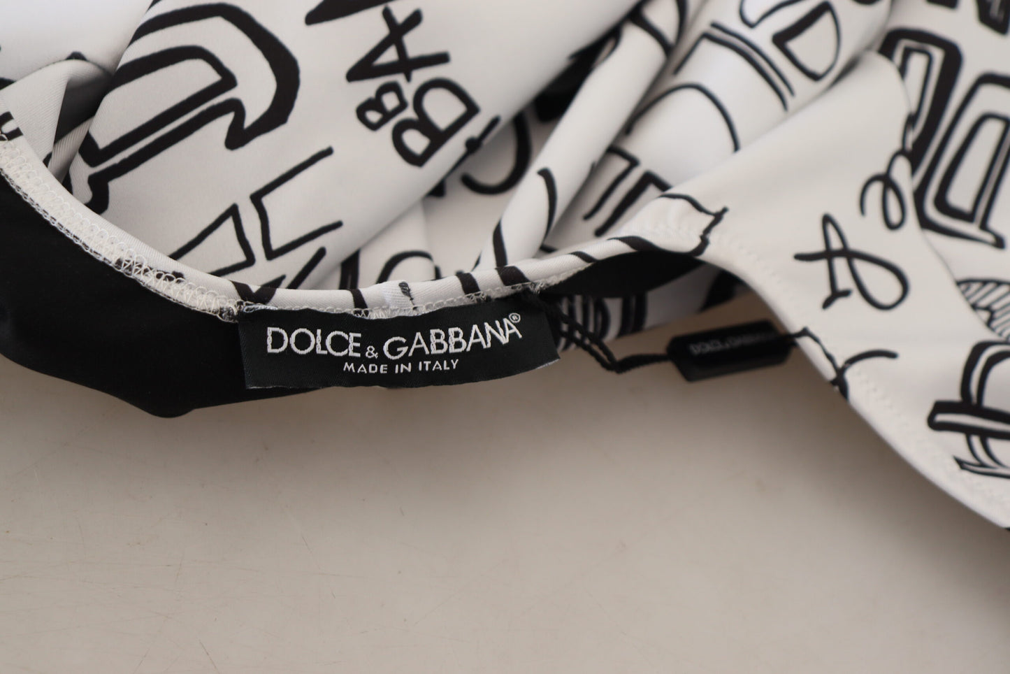 Dolce & Gabbana Elegant Long Sleeve Logo Top